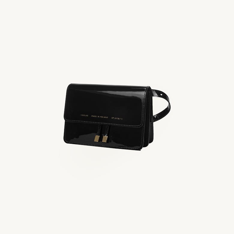 Mini Belt Bag “black patent leather” 