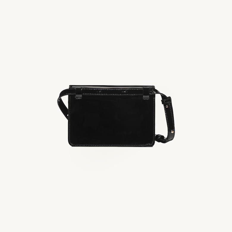 Mini Belt Bag “black patent leather” 
