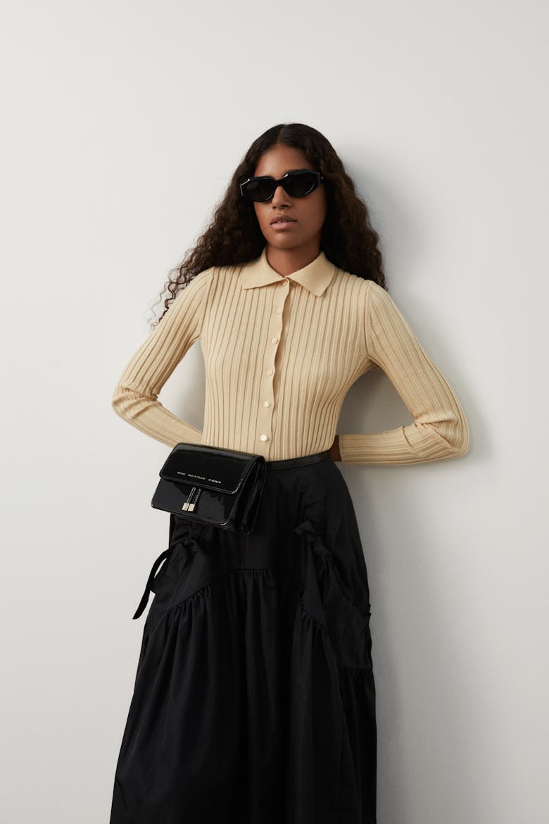 Mini Belt Bag “black patent leather” 