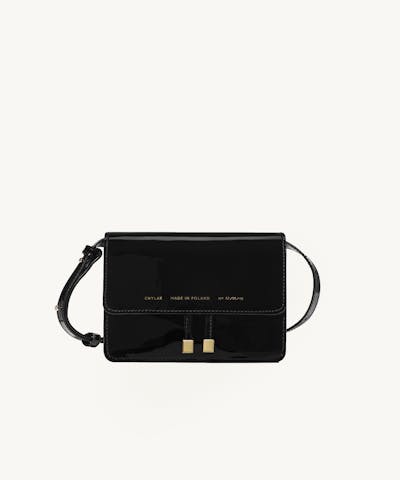 Mini Belt Bag “black patent leather” 
