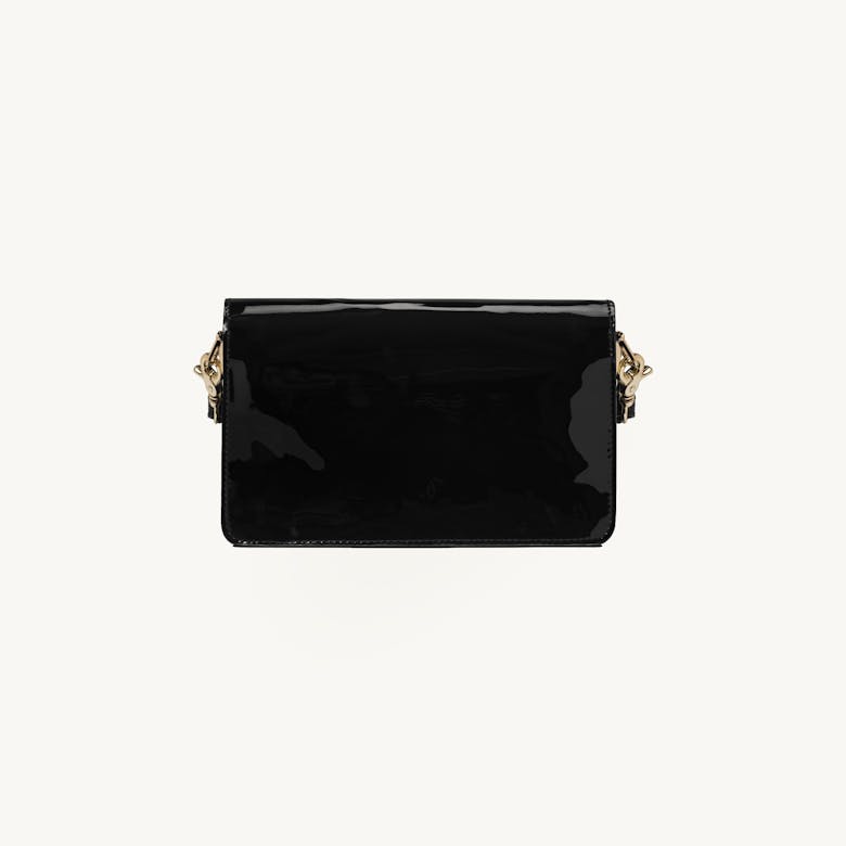Shoulder Bag “black patent leather” 