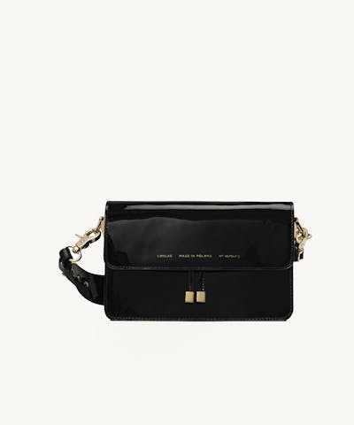 Shoulder Bag “black patent leather” 
