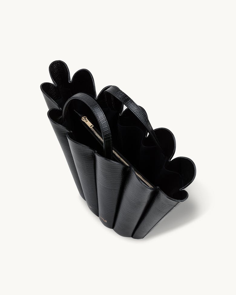 Shell Bag ”black lizard”