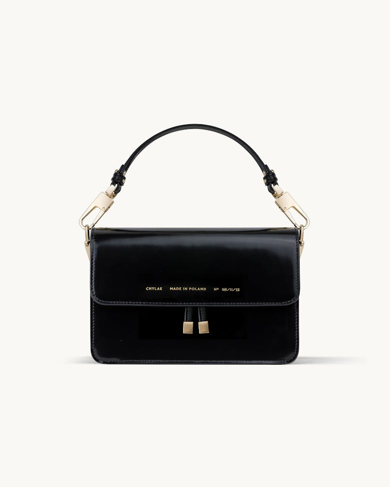 Shoulder Bag “glossy black”