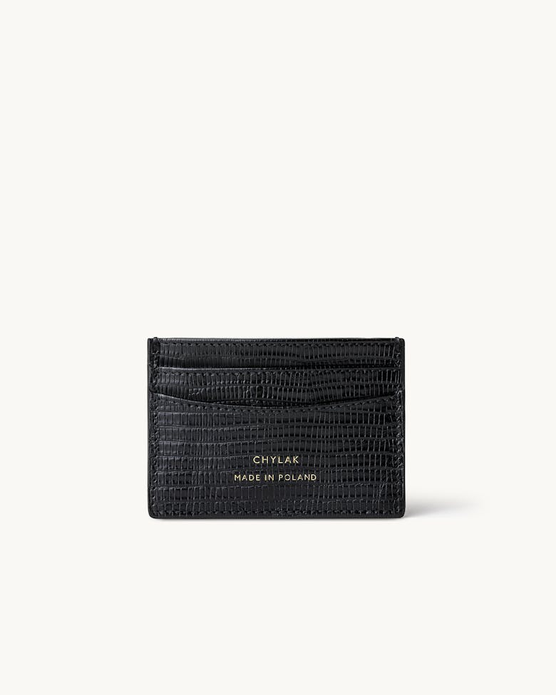 Cardholder “black lizard”