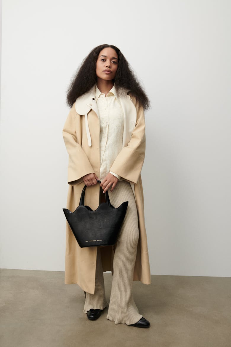 Big Wave Bag “black lizard”