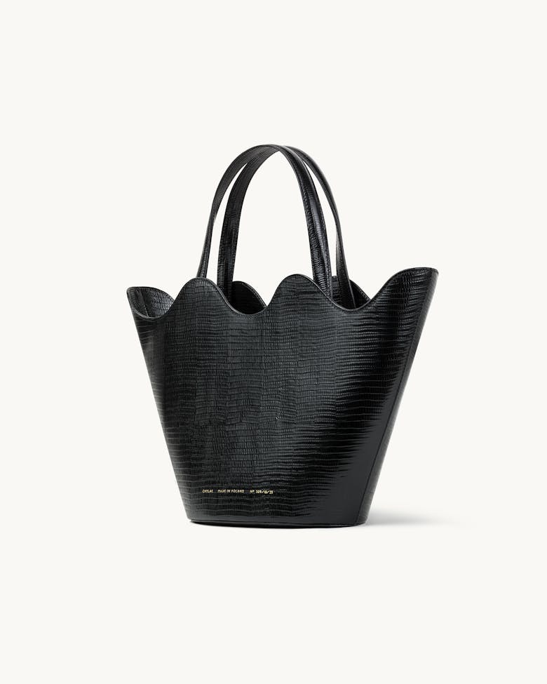 Big Wave Bag “black lizard”