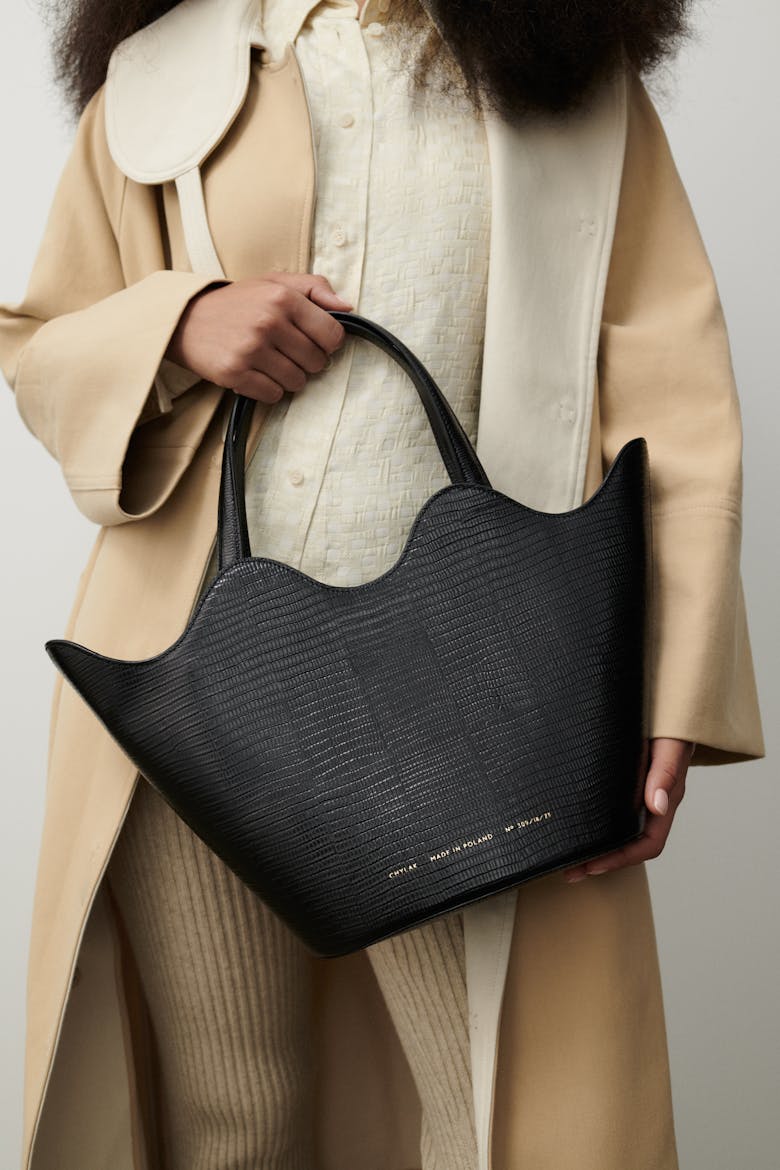 Big Wave Bag “black lizard”