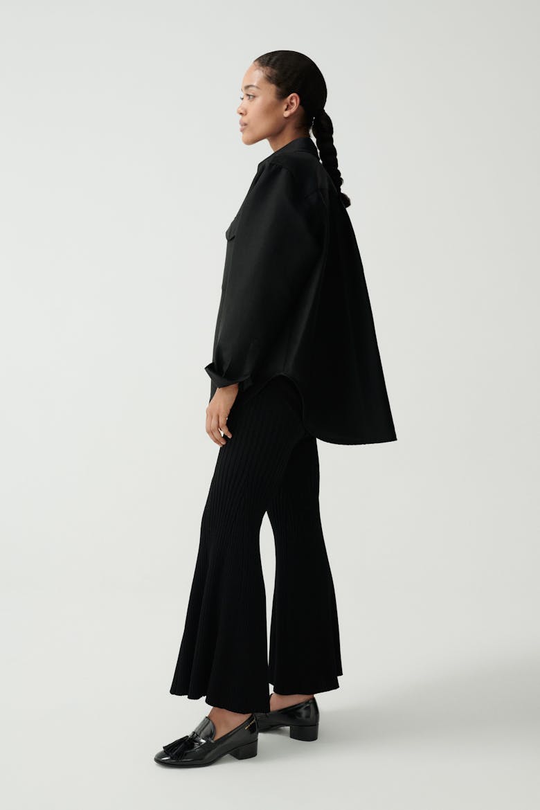 Classic Loafers with Tassels “glossy black”