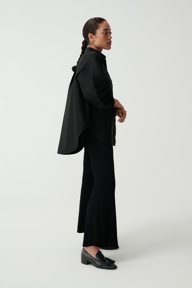 Classic Loafers with Tassels “glossy black”