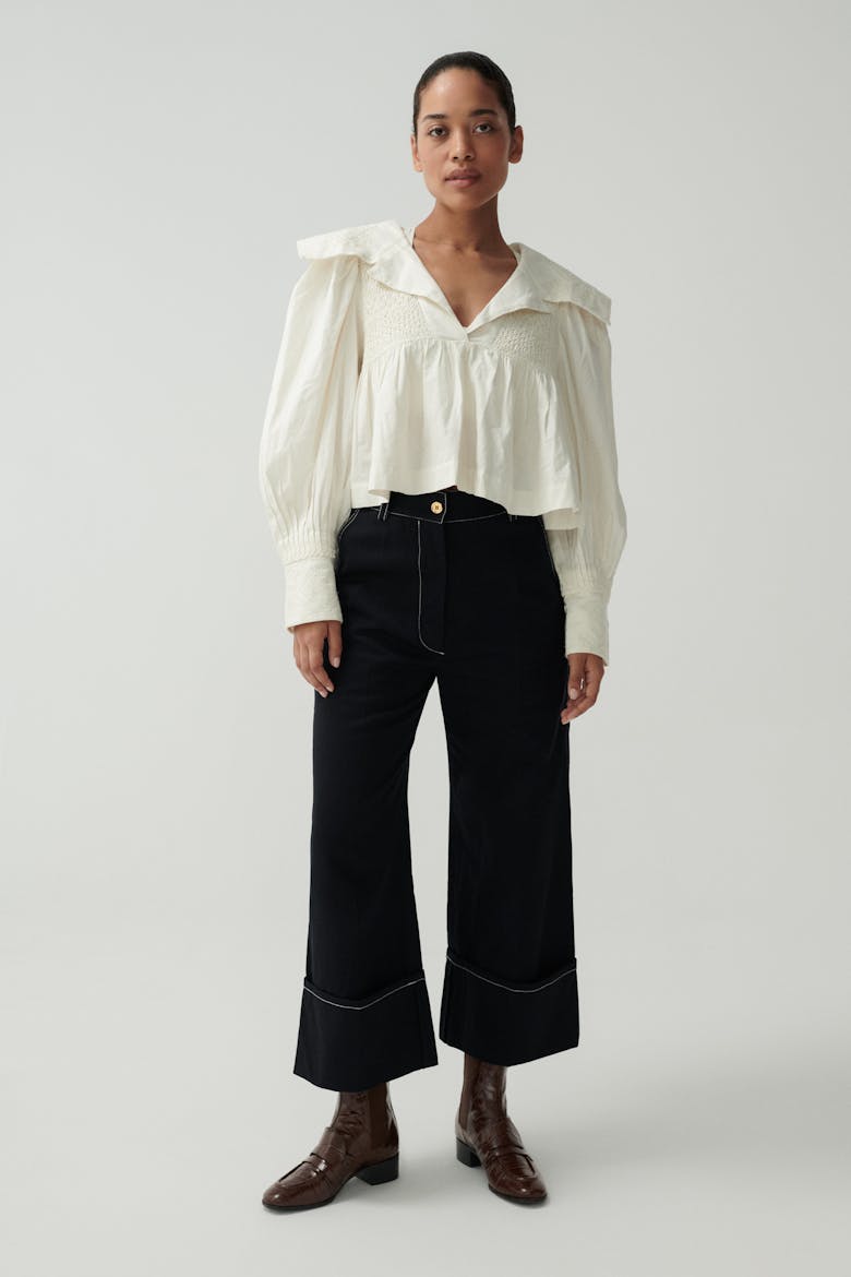 Loafer Booties “glossy brown crocodile”