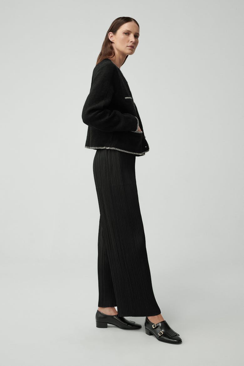 Monk Shoes “glossy black”