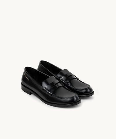 Penny Loafers “glossy black”