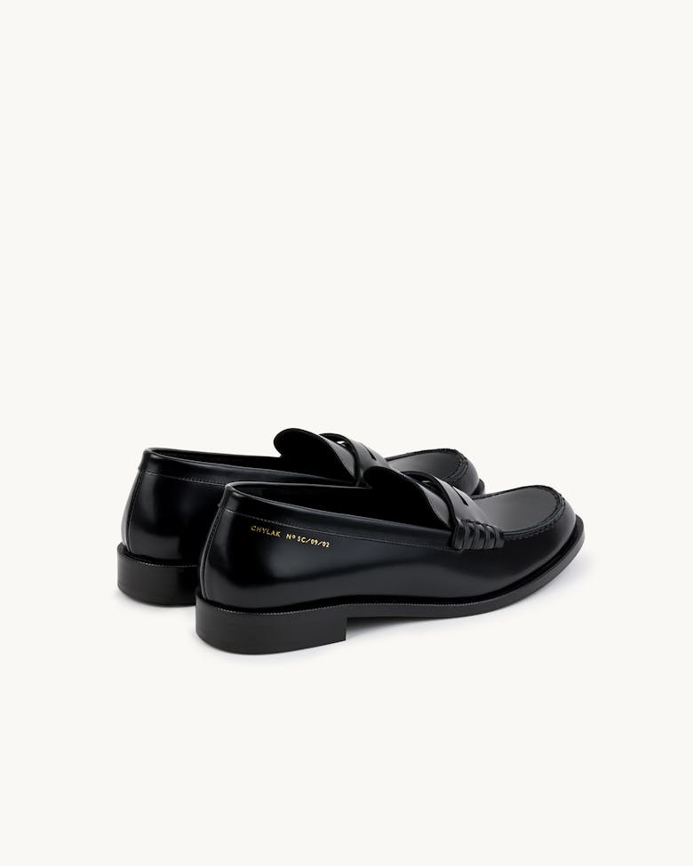 Penny Loafers “glossy black”