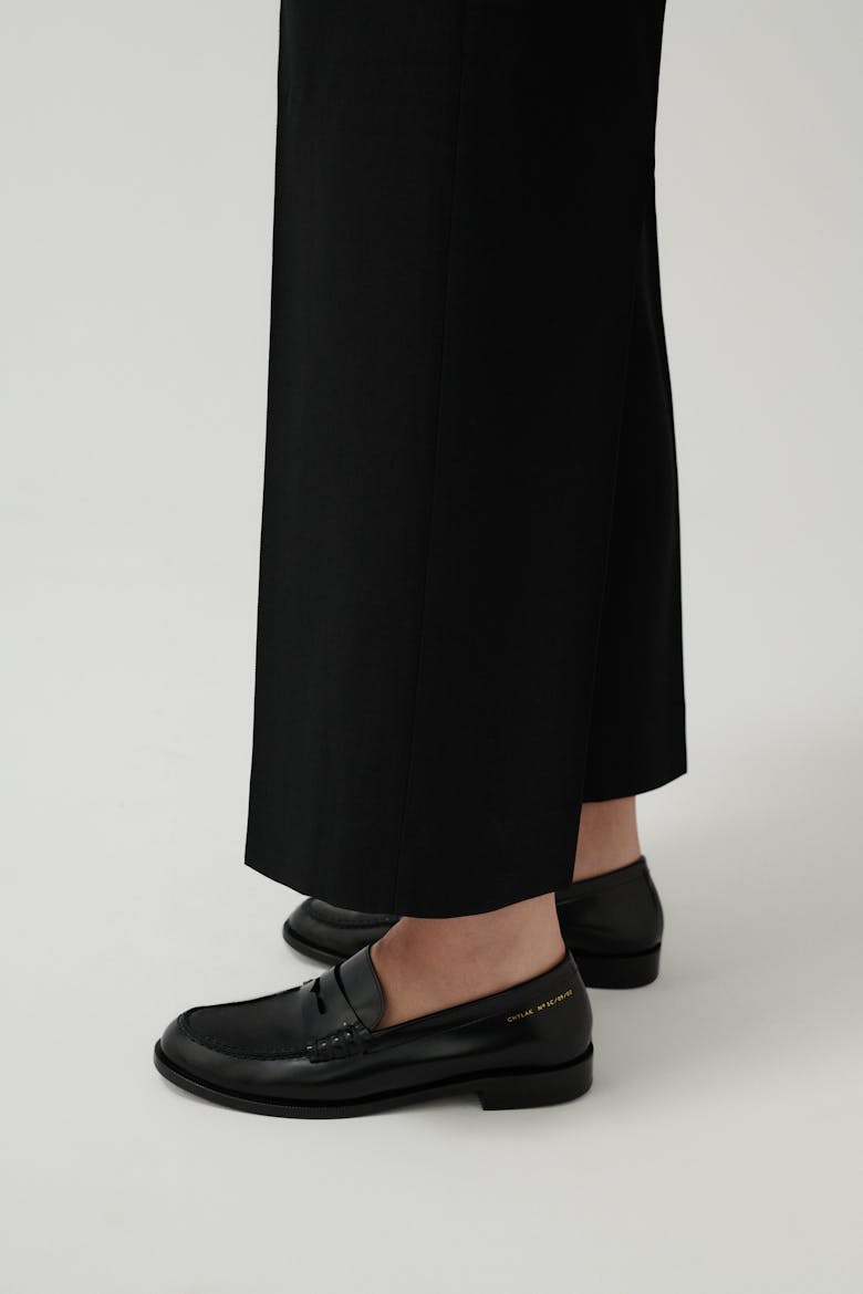 Penny Loafers “glossy black”