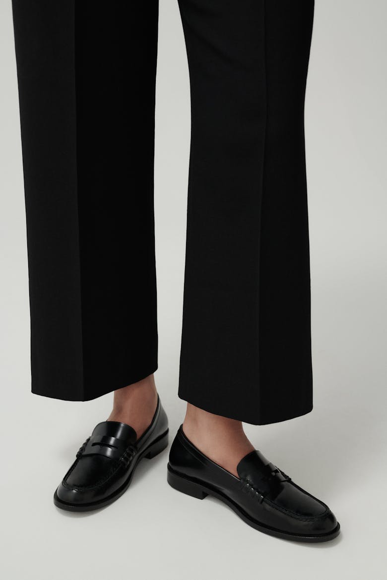Penny Loafers “glossy black”