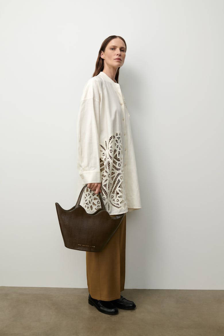 Big Wave Bag “tobacco lizard”