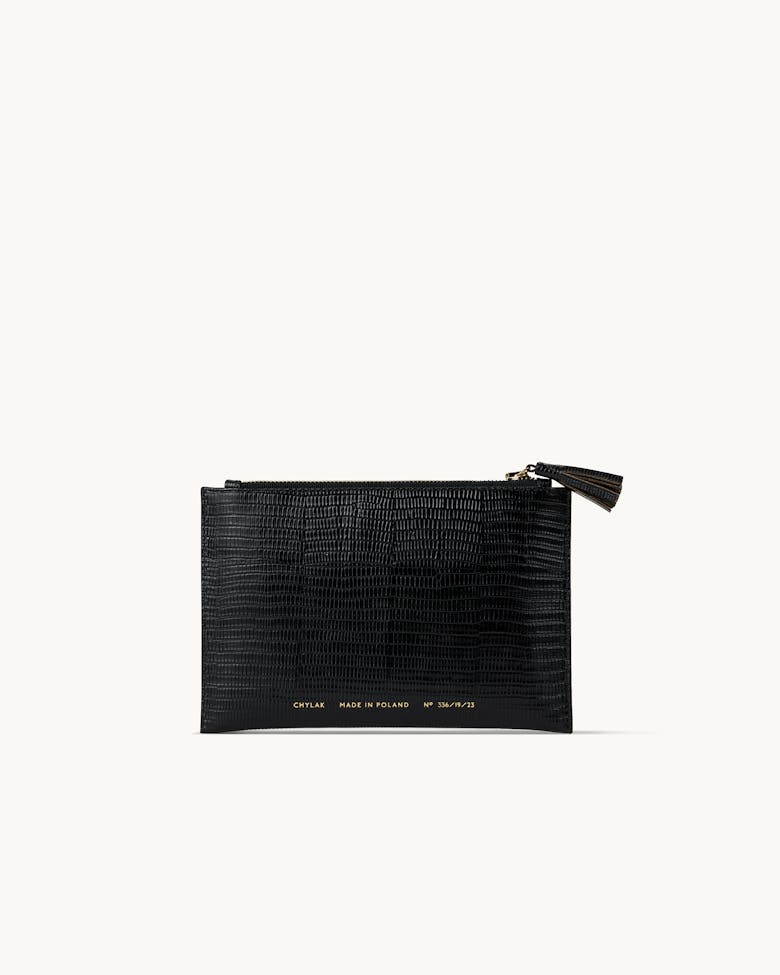 Pouch “black lizard”