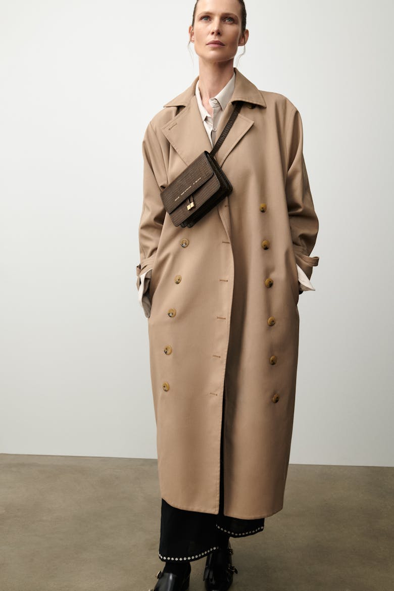 Mini Belt Bag “tobacco lizard”