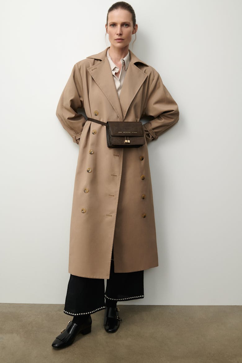 Mini Belt Bag “tobacco lizard”