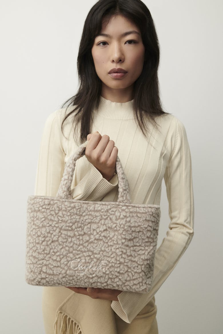Mini Shopper Bag Bouclé