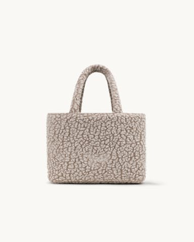 Mini Shopper Bag Bouclé