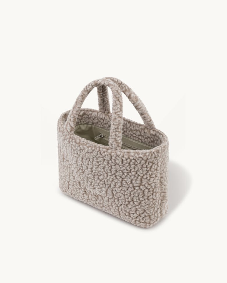 Mini Shopper Bag Bouclé