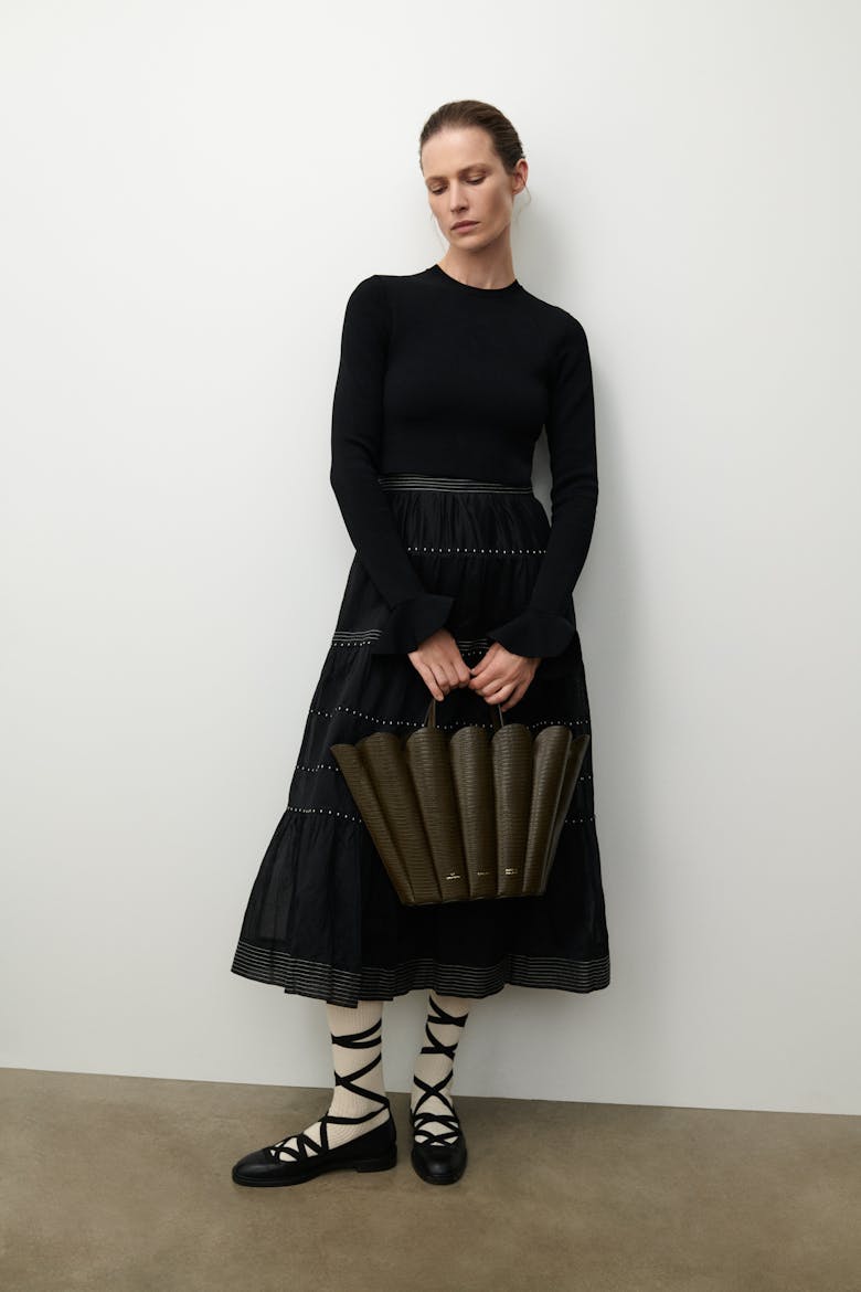 Shell Bag “tobacco lizard”