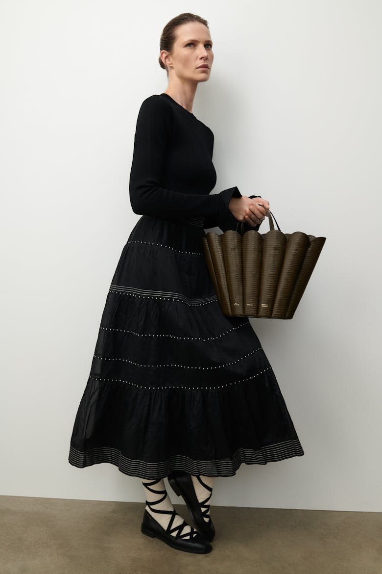 Shell Bag “tobacco lizard”