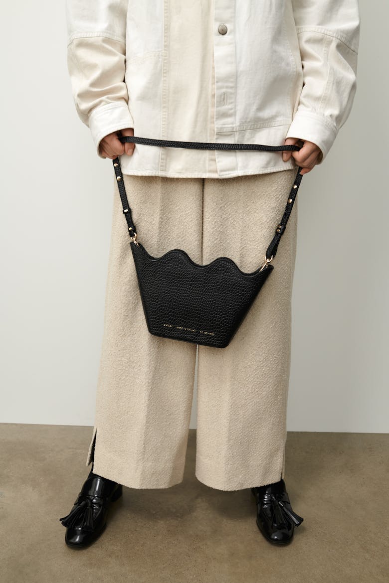 Small Wave Bag “fine crocodile”