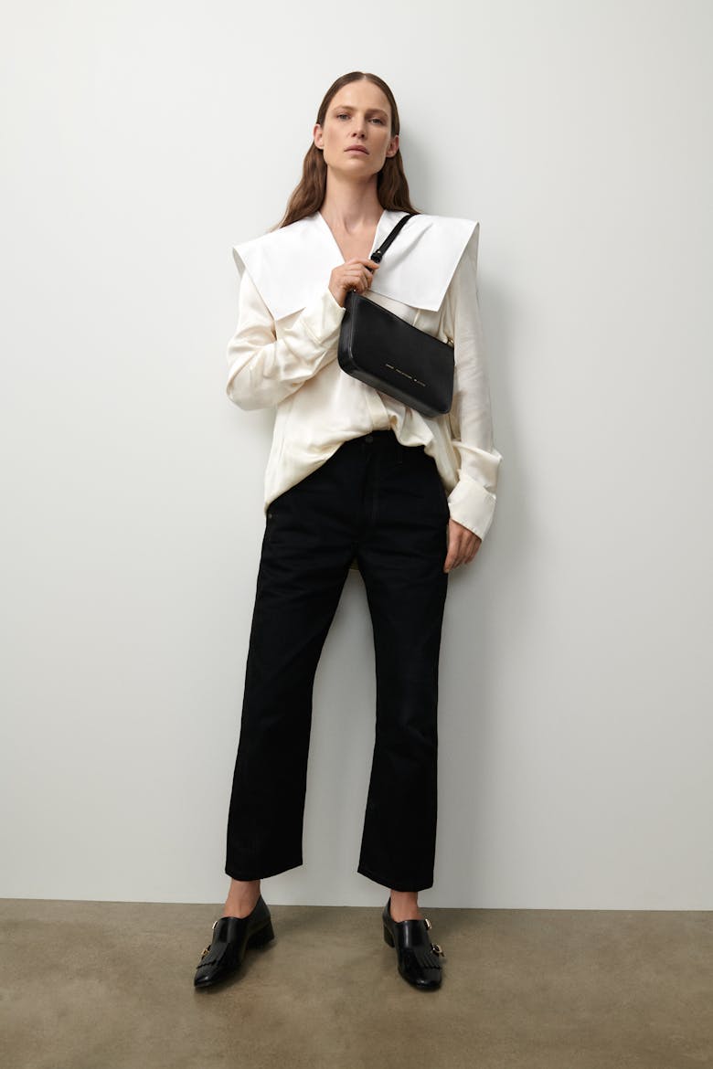 Underarm Bag “glossy black”