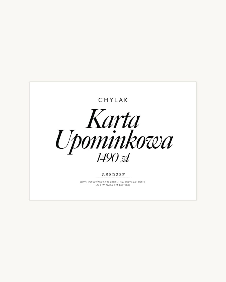 Karta Upominkowa
