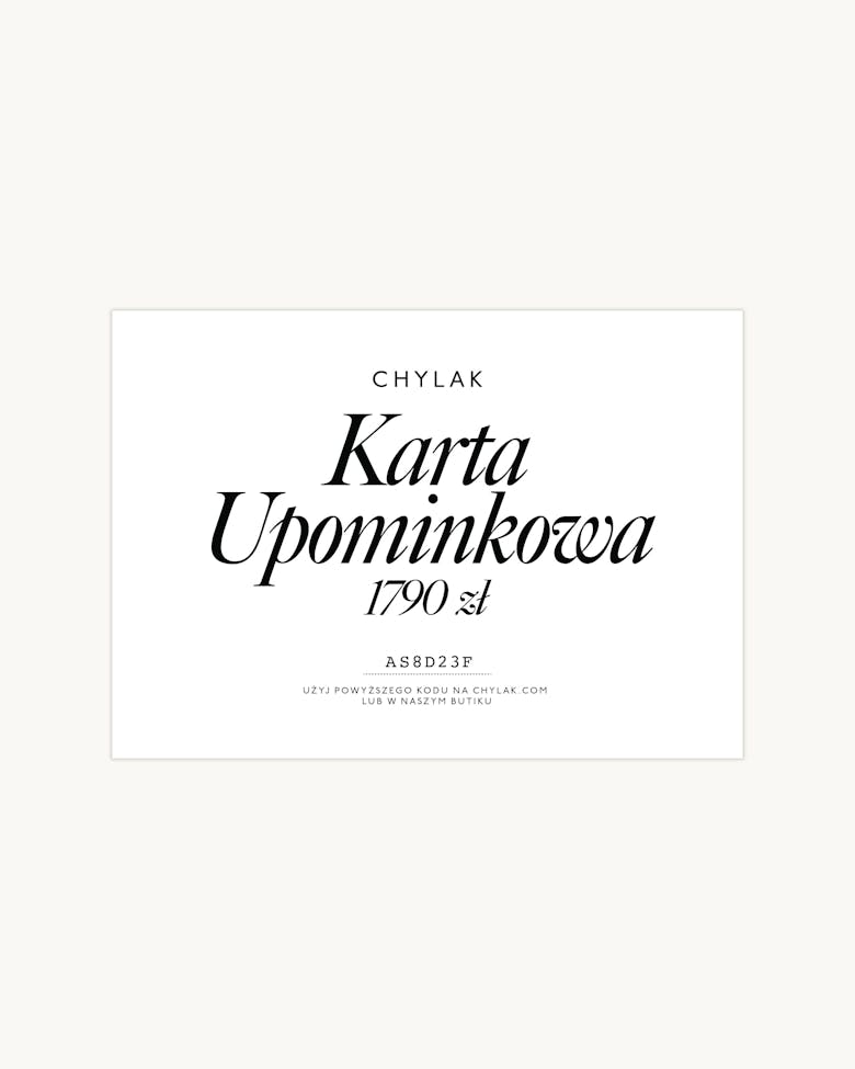 Karta Upominkowa