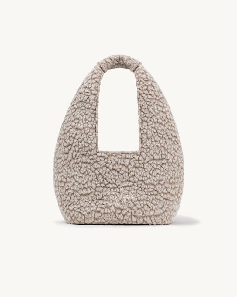 Small Hobo Bag Bouclé