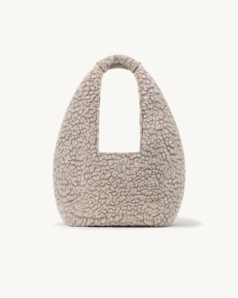 Small Hobo Bag Bouclé