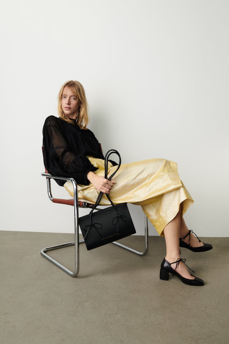 Small Tote Bag with Bows