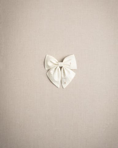 Off-white Bow with Pearls