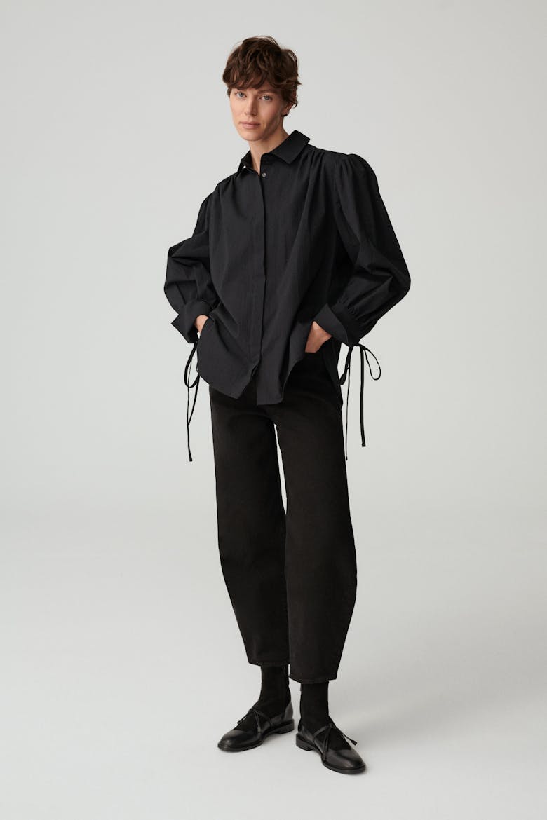 Booties with Leather Ties