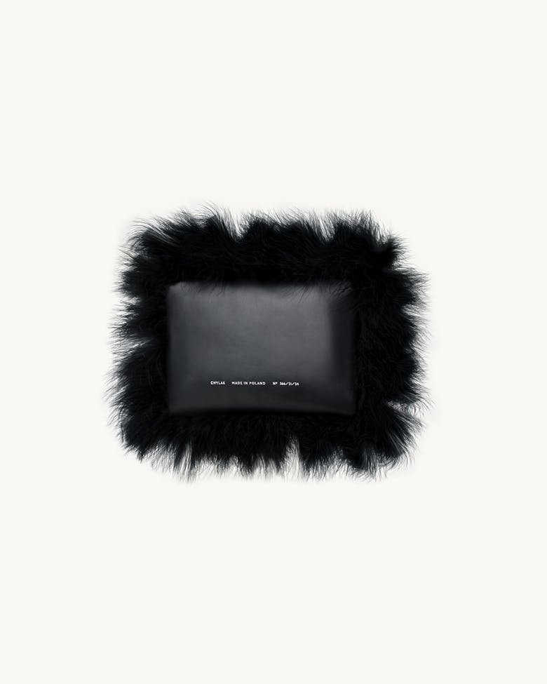 Clutch with Feathers