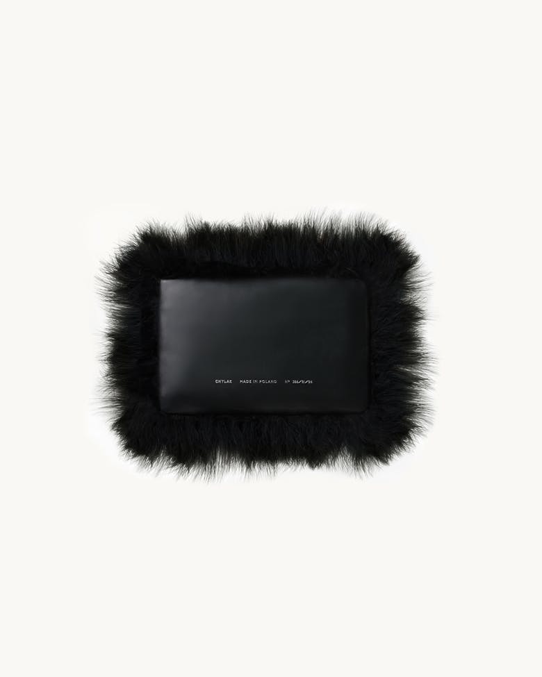 Clutch with Feathers