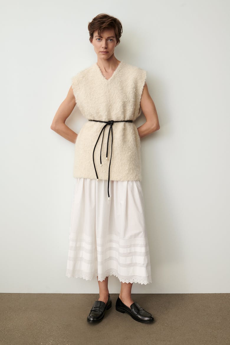 Waist Tie with Pearls