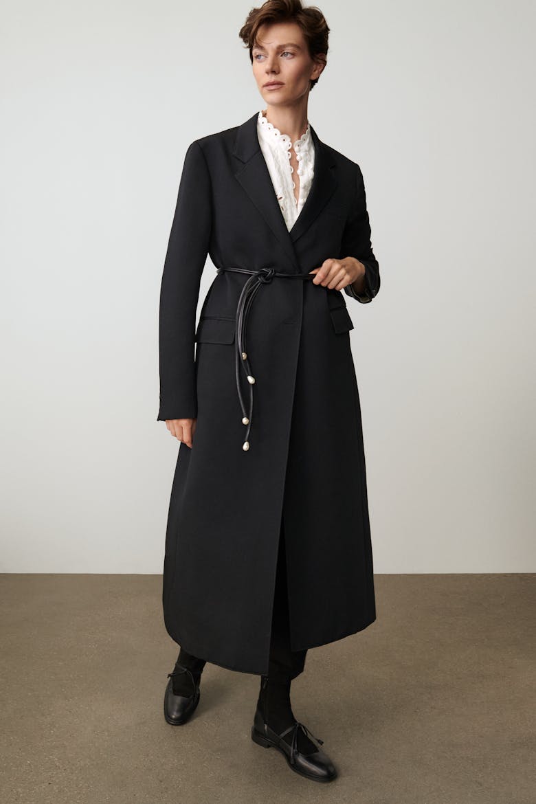 Waist Tie with Pearls