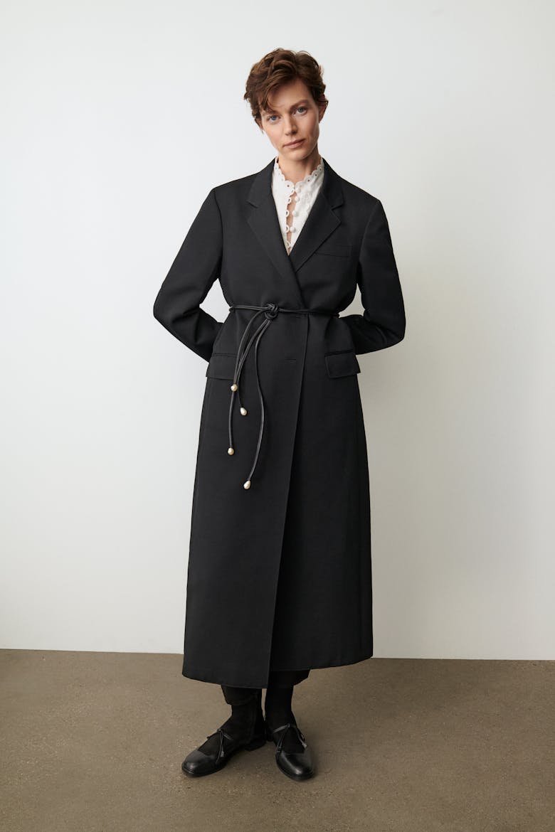 Waist Tie with Pearls