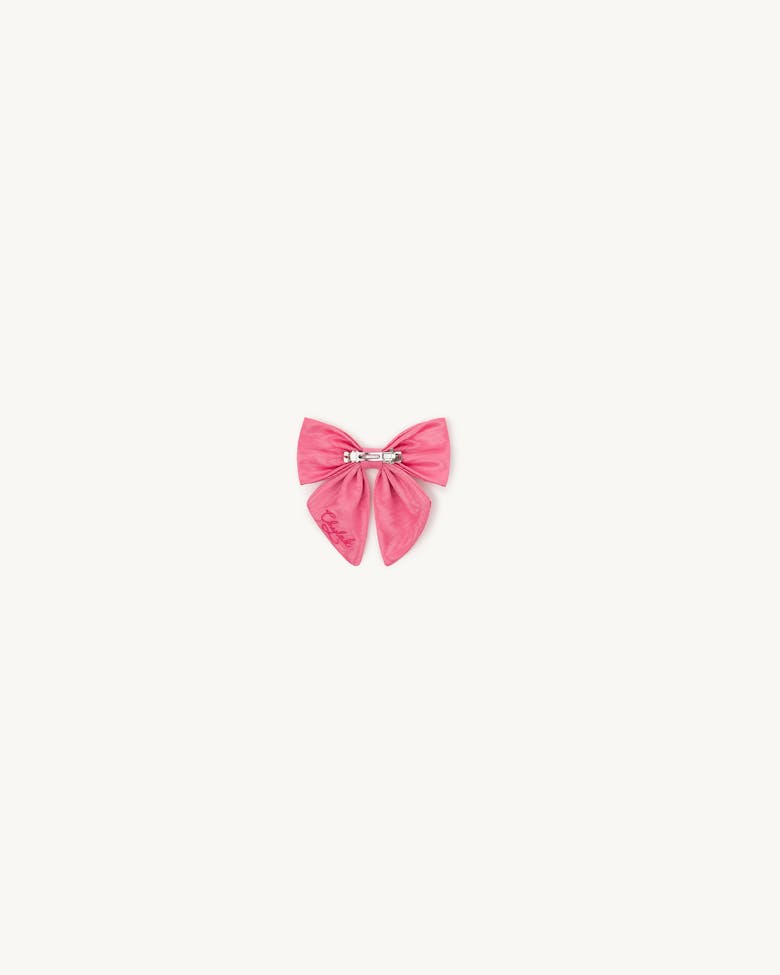 Pink Mini Bow with Pearls