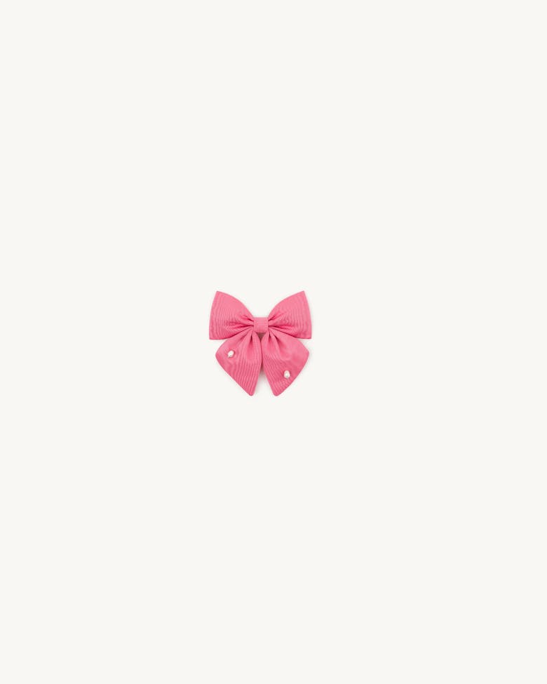 Pink Mini Bow with Pearls
