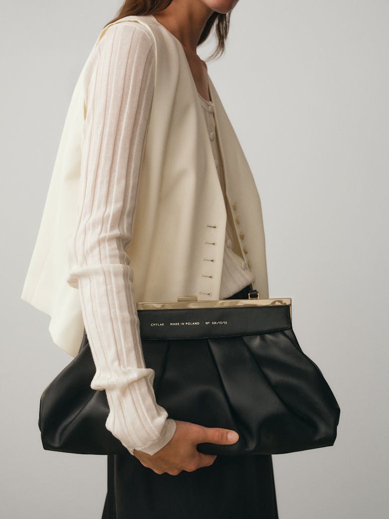 Torebka „Pierożek” Czarna