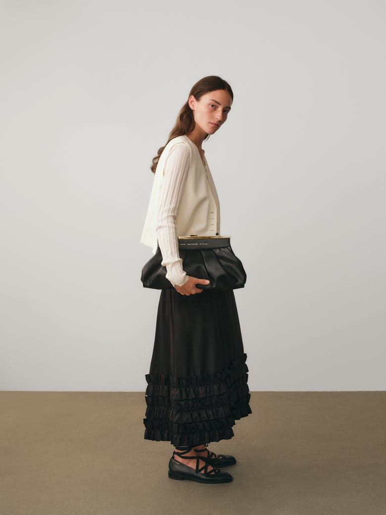 Torebka „Pierożek” Czarna