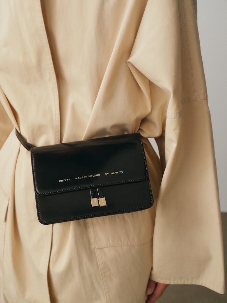 Mini Belt Bag “glossy black”