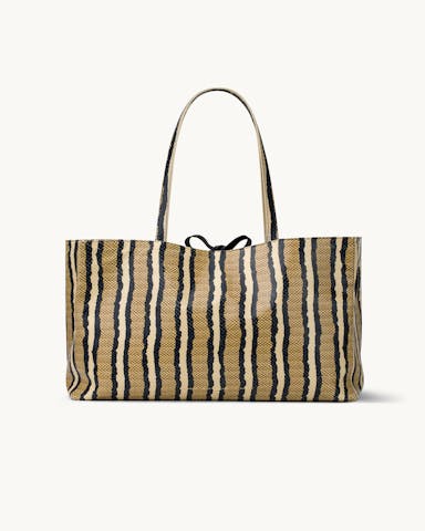 Wielki Shopper „pyton w paski”