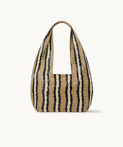 Small Hobo Bag “striped python”